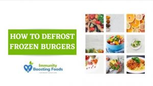 Read more about the article How to Defrost Frozen Burgers? 4 Ways
