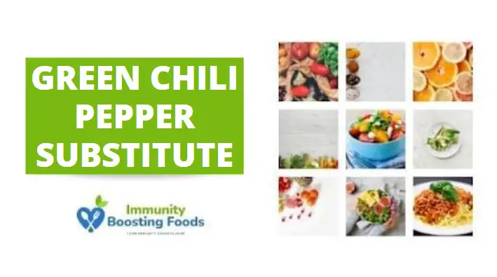Green Chili Pepper Substitute