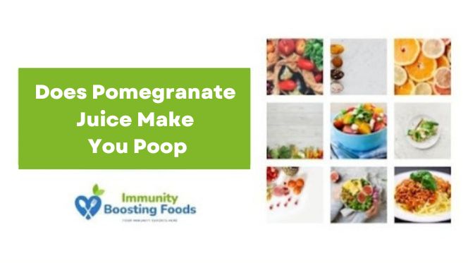 Does Pomegranate Juice Make You Poop