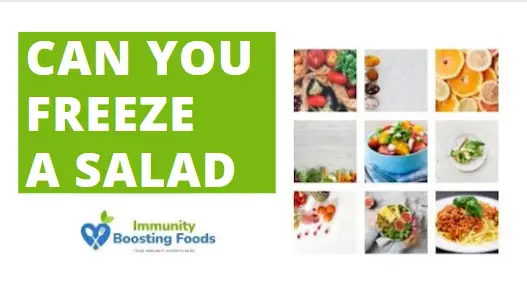 Can You Freeze A Salad